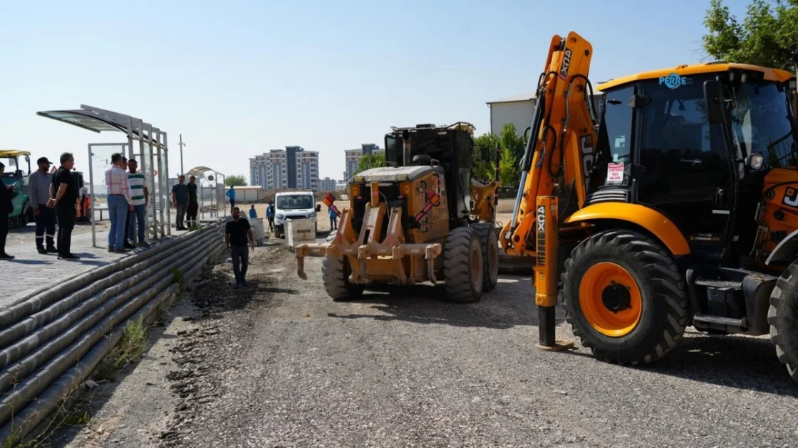 Başkan Tutdere, Okullar Bölgesi Asfalt Çalışmalarını İnceledi