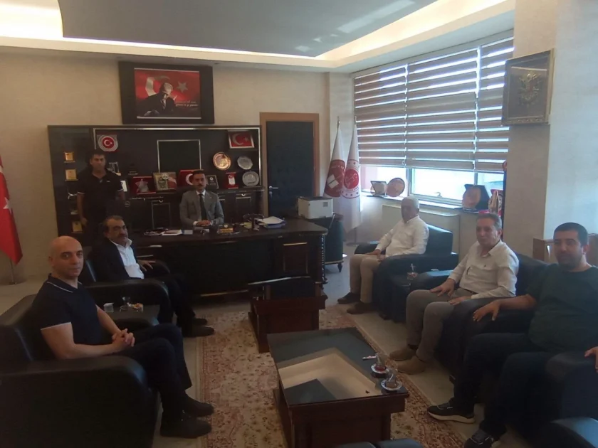 Adıyaman Gazeteciler Cemiyeti'nden Başsavcı Celbek'e Ziyaret