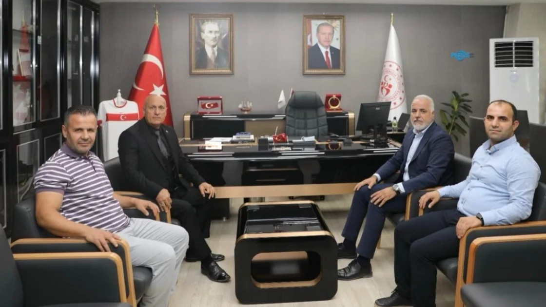 Adıyaman Barosu Başkanı Doğan'dan İl Müdürü Elüstü'ye Ziyaret