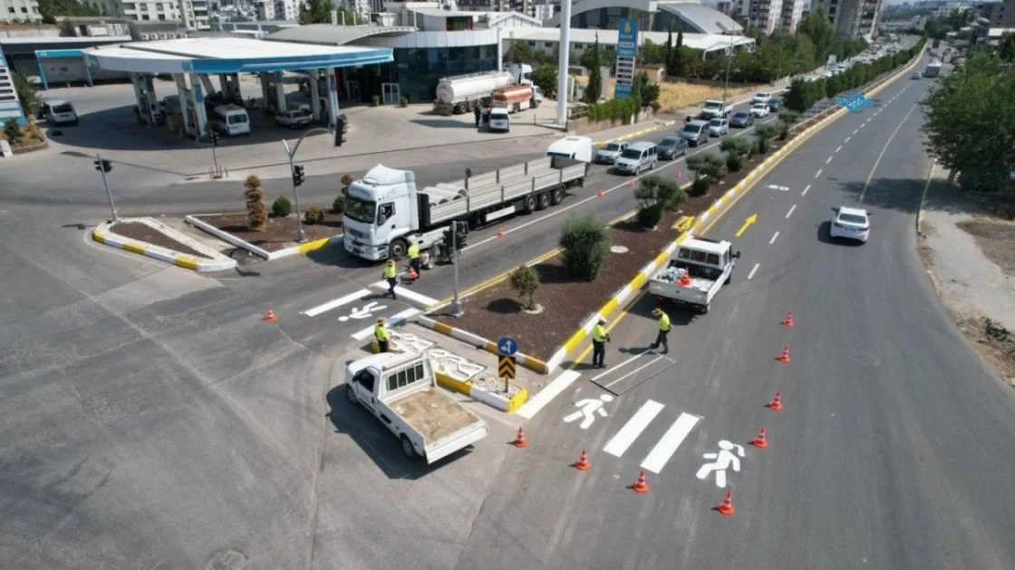 Adıyaman'da Flamingo Yolu Baştan Sona Yenilendi