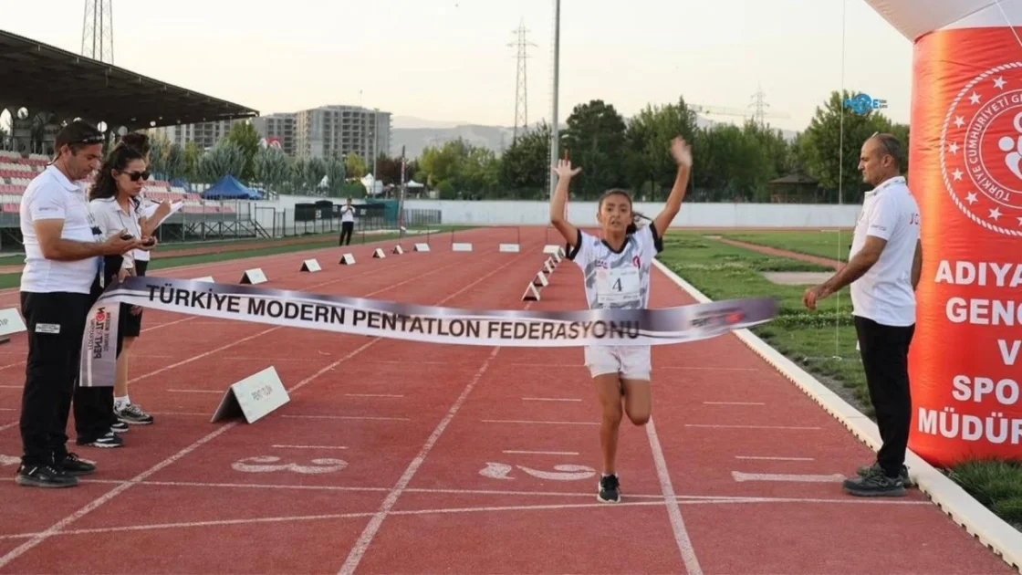 Adıyaman'da Modern Pentatlon Heyecanı: Genç Sporcular Yarıştı