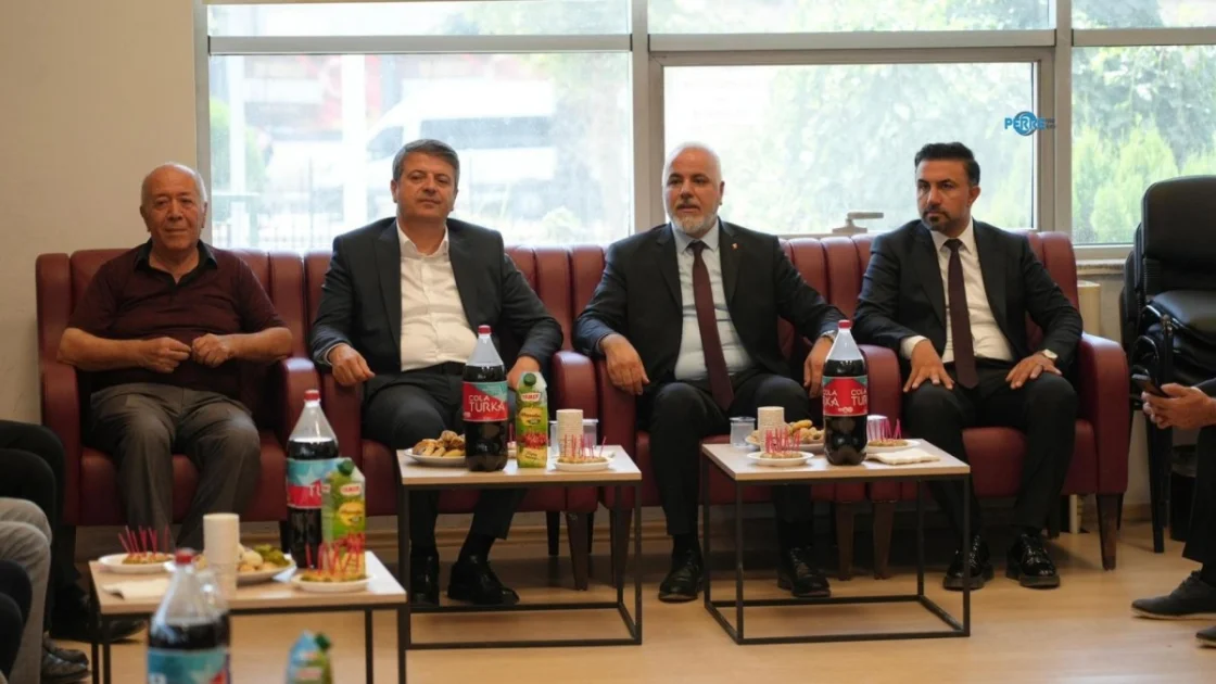 Başkan Tutdere'den Baro'ya Yeni Adli Yıl Ziyareti: Adıyaman'ın Yeniden İnşası Masada