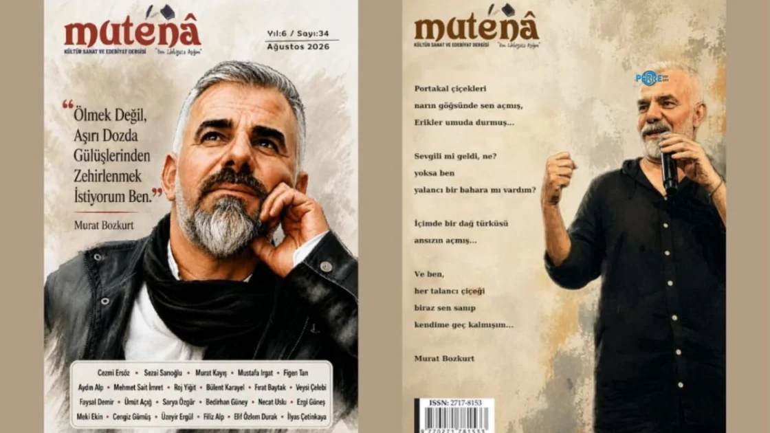 Mutenâ Dergisi'nin 34. Sayısı Murat Bozkurt'a İthaf Edildi