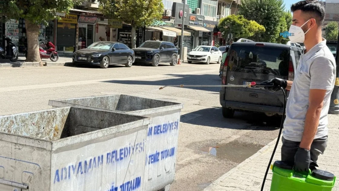 Adıyaman Belediyesi'nden Karasinek ve Haşereye Karşı Kapsamlı Mücadele