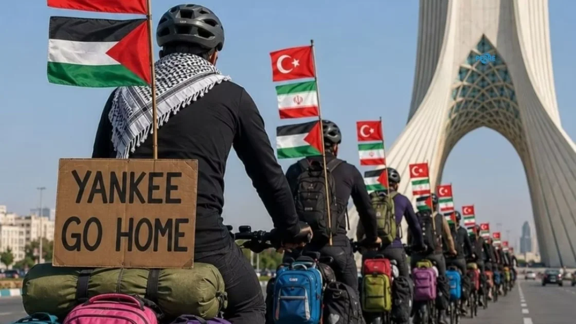 Minab'daki Çocuklar İçin Diyarbakır'dan İran'a Dayanışma Pedalları