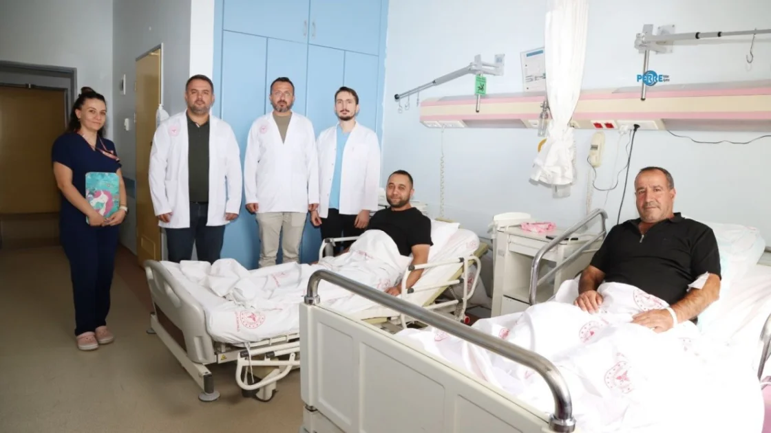 Kahta Devlet Hastanesi'nde Vanlı Hastalara Başarılı Varis Ameliyatı