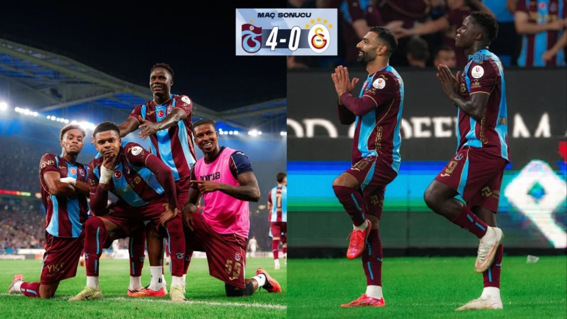 Trabzonspor, Galatasaray'ı Salah'ın Hat-trick'iyle Devirdi
