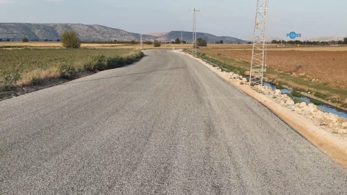 Adıyaman Çakırhüyük'te 5 Kilometrelik Bağlantı Yolu Açıldı