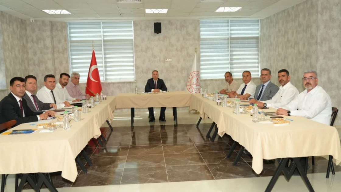 Adıyaman'da İlçe Milli Eğitim Müdürleri Toplantısı Yapıldı