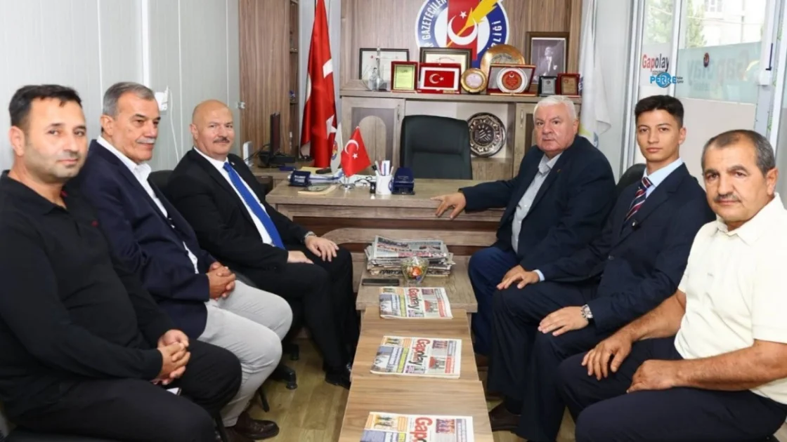 Vali Abdullah Küçük'ten GAP Gazeteciler Birliği'ne Ziyaret