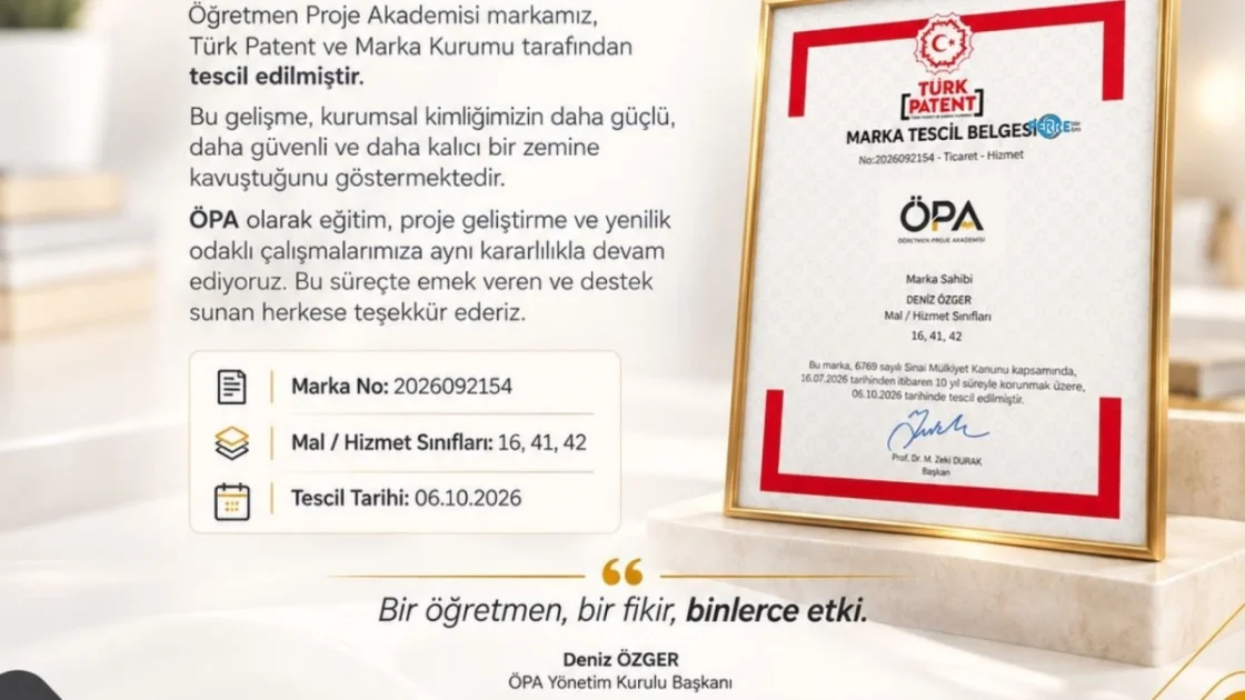 Adıyaman'dan Doğan ÖPA, Türkiye Geneline Yayılıyor: Marka Tesciliyle Güçlendi