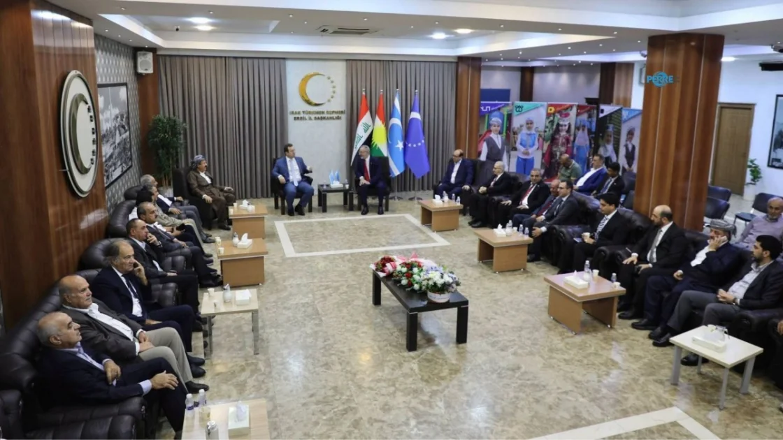 Erbil Başkonsolosu Erman Topçu'dan Türkmen Millî Bayramı Ziyareti