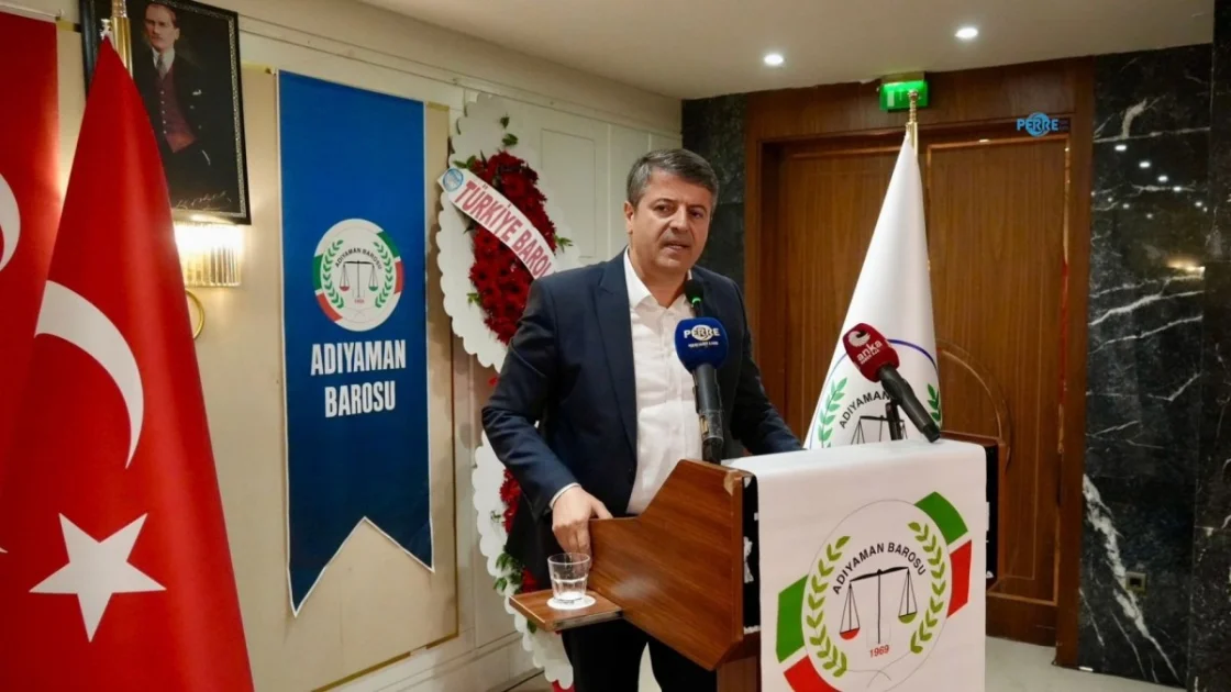 Başkan Tutdere'den Adıyaman Barosu'na Teşekkür: Kentin Yanında Oldunuz