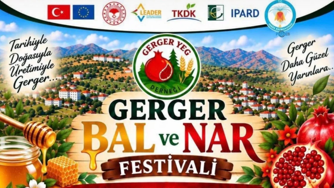 Gerger Bal ve Nar Festivali Adıyaman'da Yöresel Lezzetleri Tanıtacak