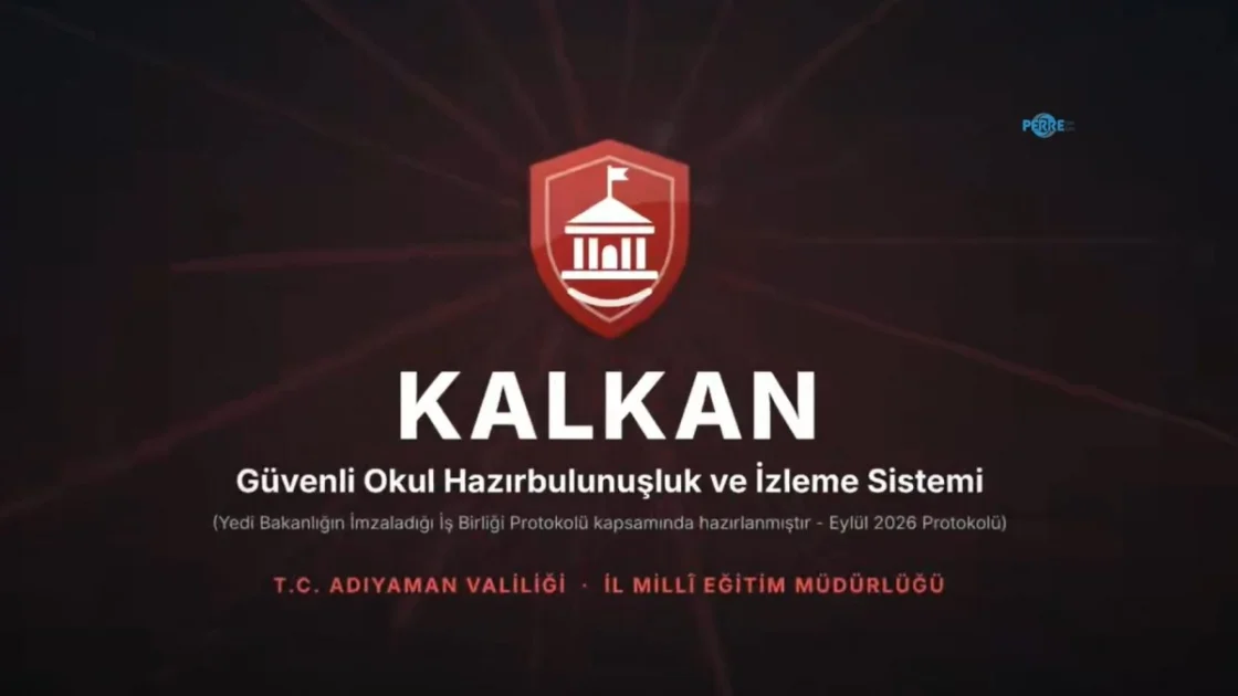 Adıyaman'da Okul Güvenliği İçin Dijital KALKAN Sistemi Devreye Alındı