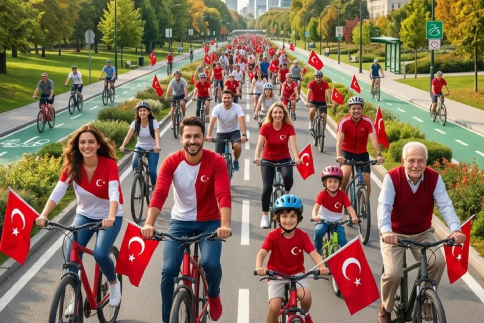 Adıyaman, 'Türkiye Pedallıyor' Etkinliğiyle Cumhuriyet Coşkusuna Katılıyor