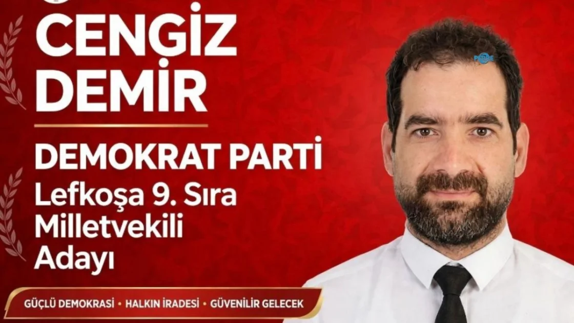 Adıyamanlı Cengiz Demir'den Lefkoşa Milletvekilliği İçin Adaylık Hamlesi