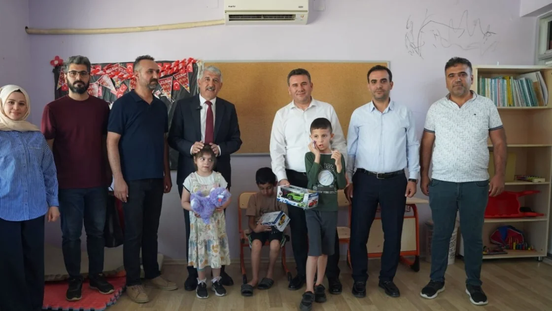 Kahta Belediye Başkanı Hallaç, Özel Eğitim Öğrencileriyle Buluştu