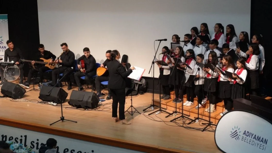 Adıyaman Belediyesi Çocuk Korosu Konser İçin Gün Sayıyor
