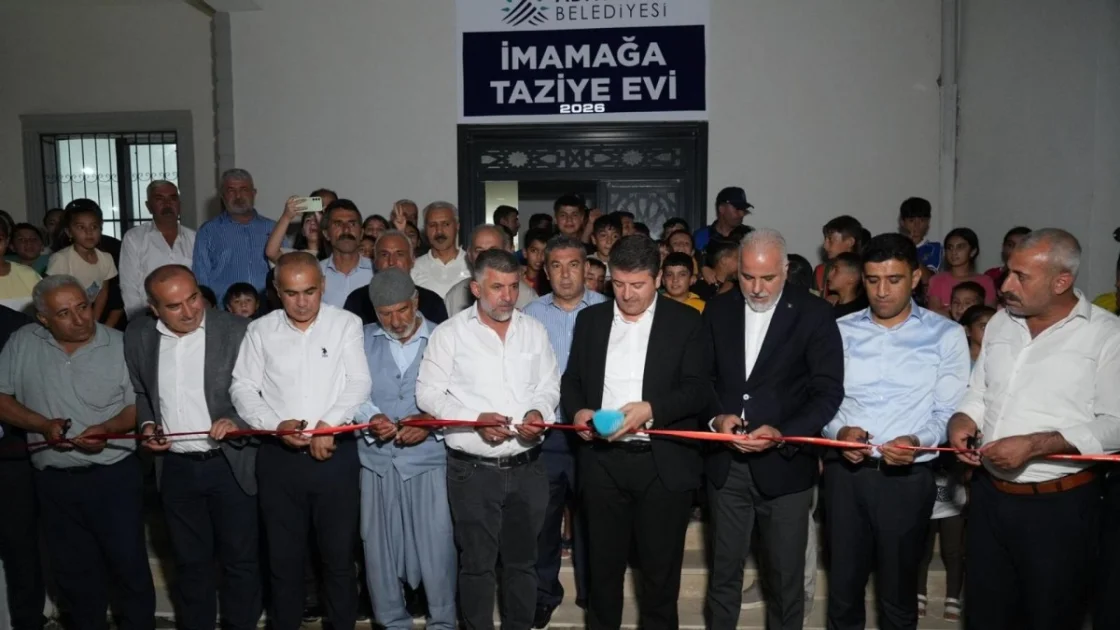 İmamağa Taziye Evi Hizmete Açıldı, 5 Mahallede Çalışmalar Sürüyor