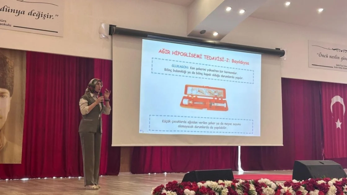 Adıyaman'da Okullarda Diyabet Eğitimi Düzenlendi