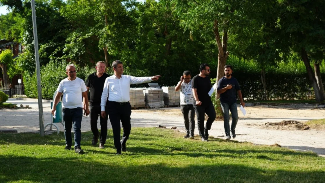 Mimar Sinan Parkı Yenileme Çalışmaları Tamamlanıyor