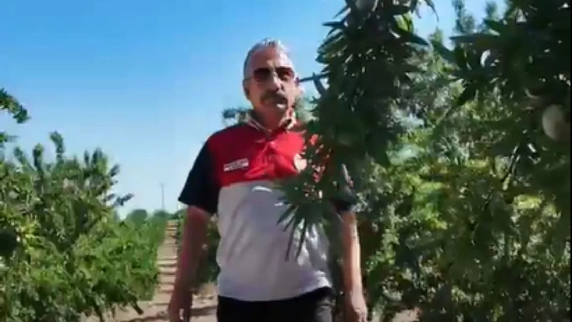 Adıyaman Badem Bahçeleri Mercek Altında: Akkan İncelemelerde Bulundu