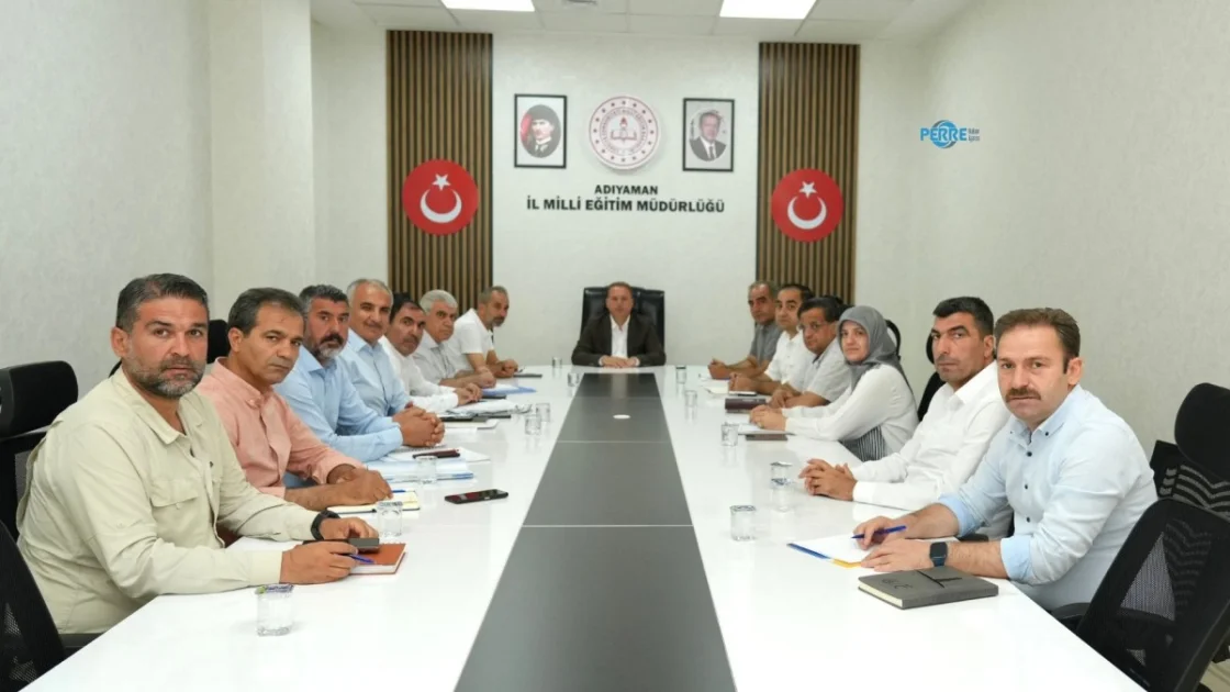 Adıyaman'da Eğitim Faaliyetleri Kapsamlı Şekilde Değerlendirildi