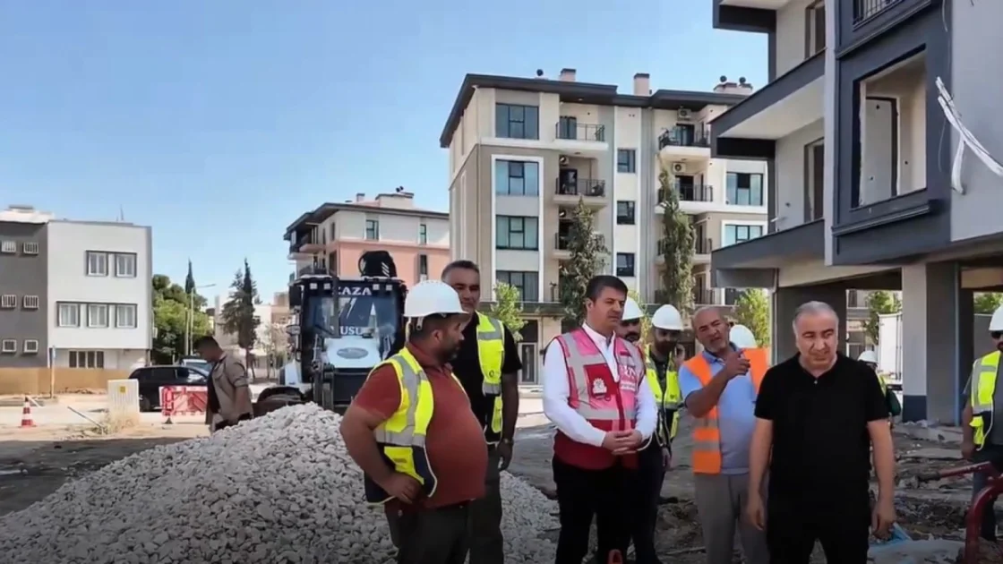 Adıyaman'da 23 Mahallede Altyapı Çalışmaları Başladı