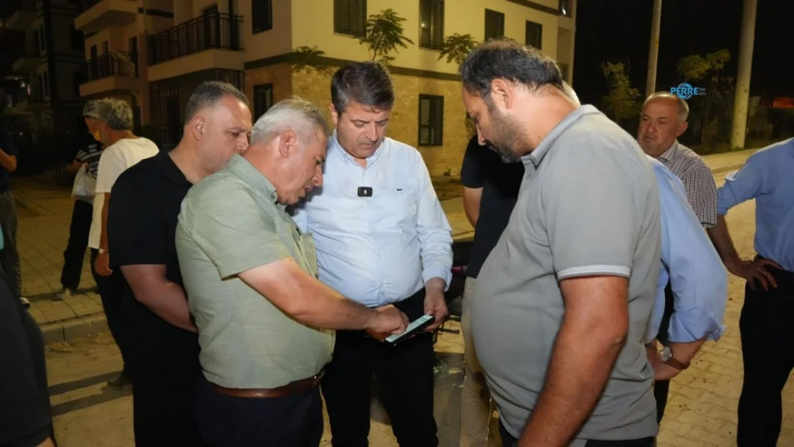 Başkan Tutdere'den Mara ve Musalla'ya Gece Asfalt Mesaisi