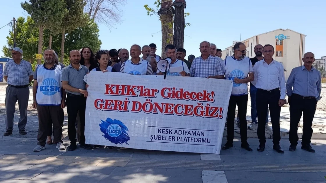 KESK Adıyaman'dan Sert Tepki: 'Gözaltılar Bizi Yıldıramaz'