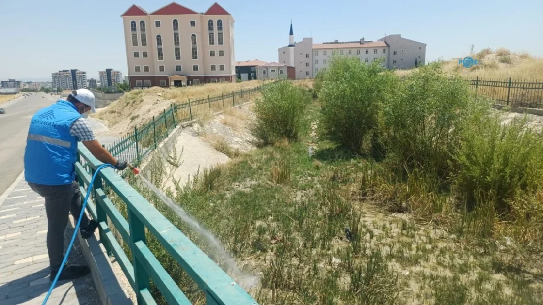 Adıyaman Belediyesi'nden Haşereye Karşı Çift Vardiya Mücadele