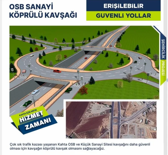 Kahta'da Köprülü Kavşak Beklentisi Yeniden Gündemde