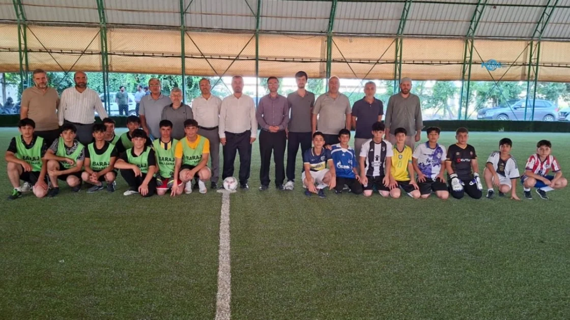Kahta'da Kur'an Kursları Arası Futbol Turnuvası Başladı