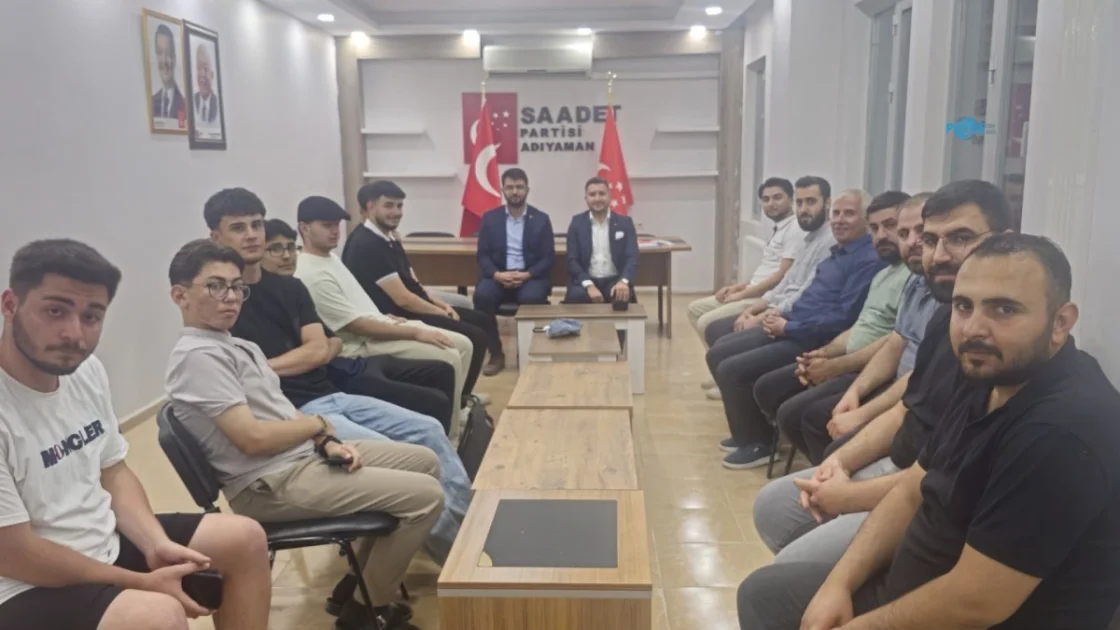 Saadet Gençliği Adıyaman'da Buluştu: 'Yarınları Gençler Şekillendirecek'