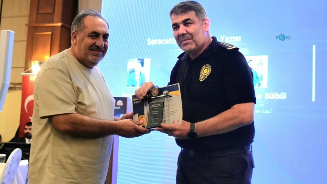 Adıyamanlı Celil Kocataş'a 'Gazetecilik Başarı Ödülü' Gururu