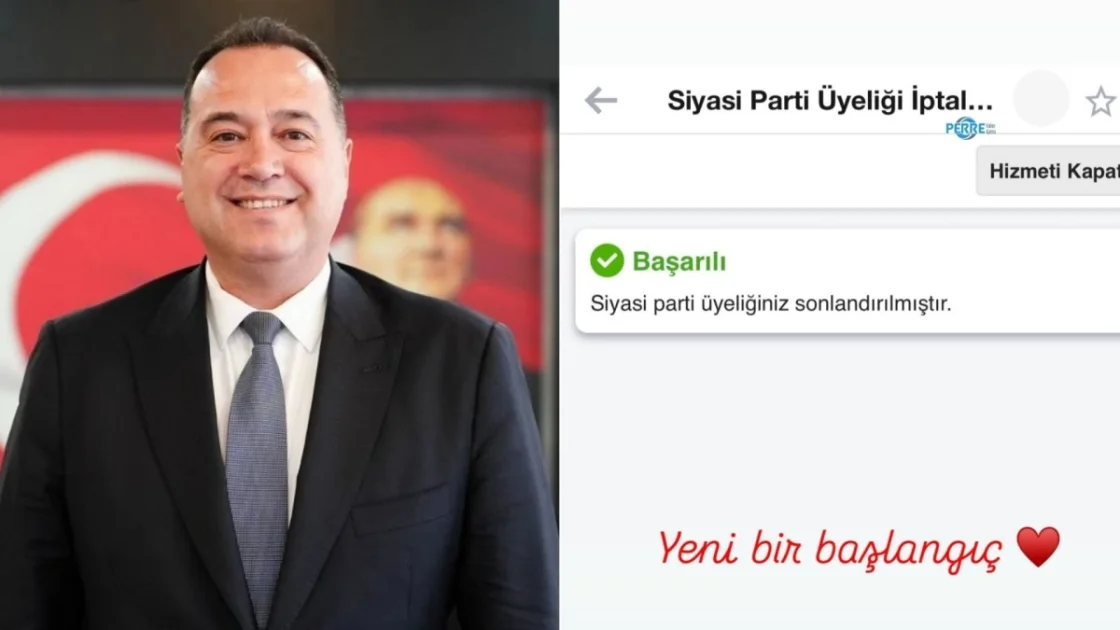 Manisa Belediye Başkanı Dutlulu CHP'den İstifa Etti